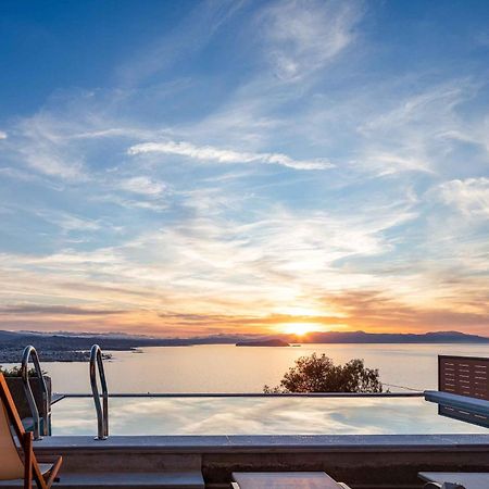 Omnia Luxury Villas - "Heated" Pools & Breathtaking Seaviews! Chania  Exterior photo