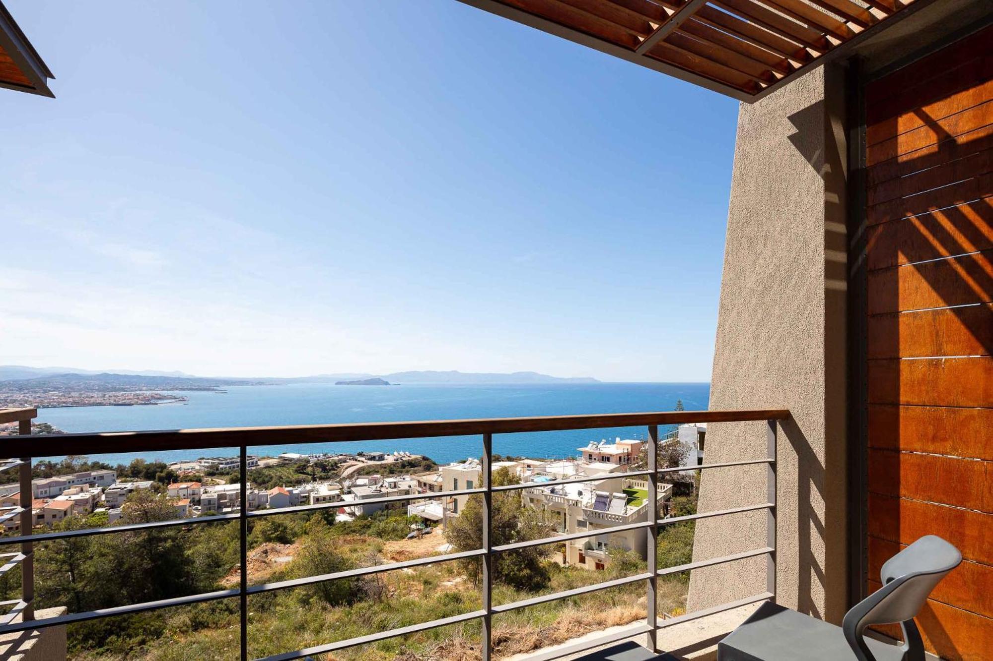 Omnia Luxury Villas - "Heated" Pools & Breathtaking Seaviews! Chania  Exterior photo
