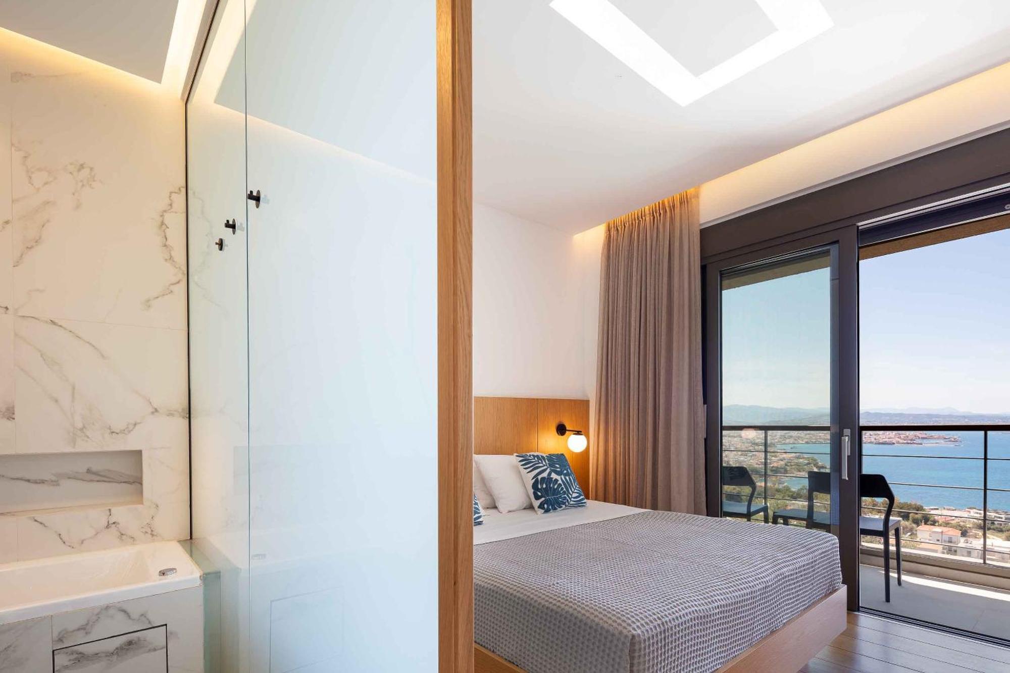 Omnia Luxury Villas - "Heated" Pools & Breathtaking Seaviews! Chania  Exterior photo
